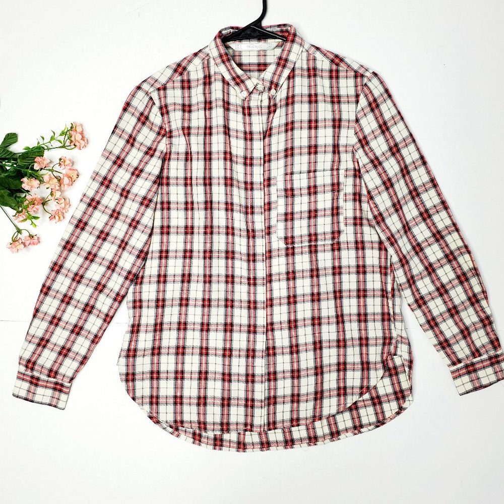 Zara Size S Long Sleeve Button Down Shirt